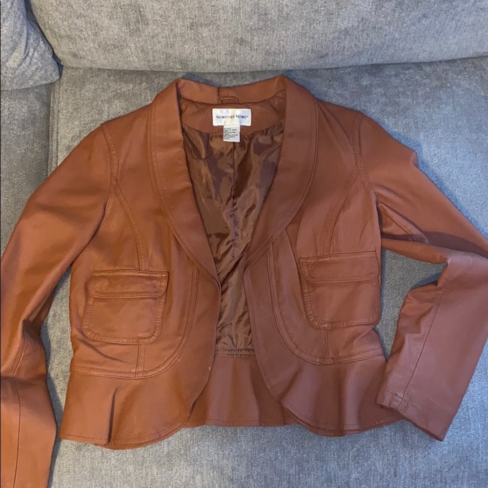 Ruffled Bomber Jacket